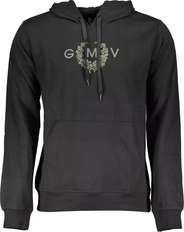 Nero Cotton Men Sweatshirt
