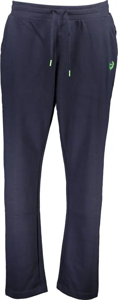 Blue Cotton Men's Sweatpant