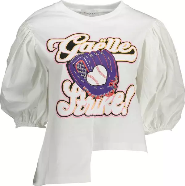 Bianco Cotton Women T-Shirt