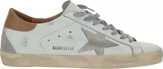 White Leather Superstar Sneakers