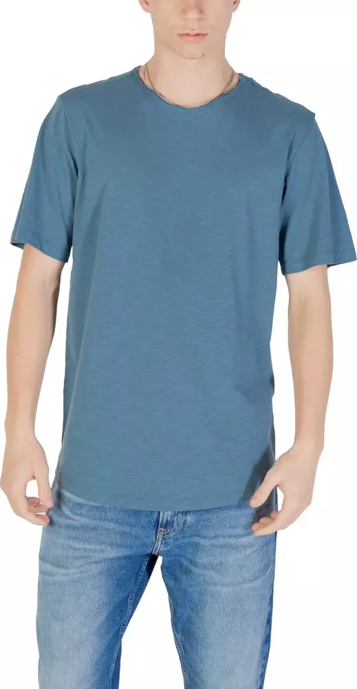 Blue Cotton T-Shirt