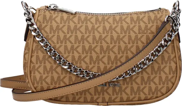 Brown Fabric Handbag