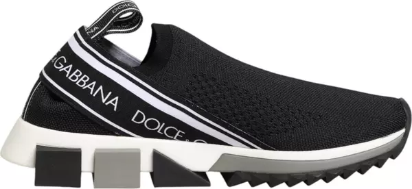 Black Slip On Sorrento Low Top Sneakers Shoes