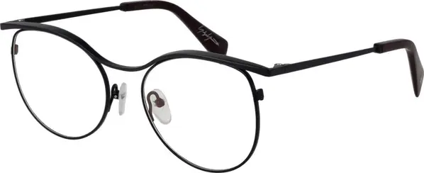 Black Metal Glasses (Frames)