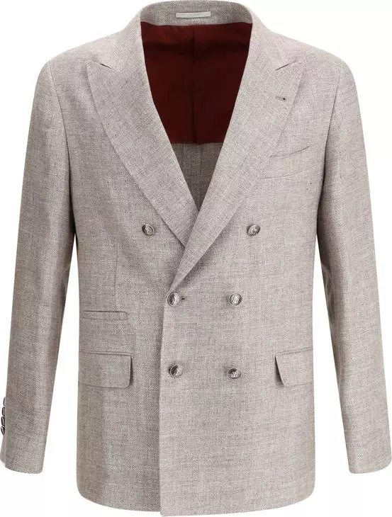 Light Brown Linen Blazer