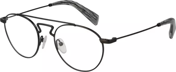 Black Metal Glasses (Frames)