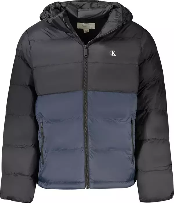 Black Poliammide Men's Jacket
