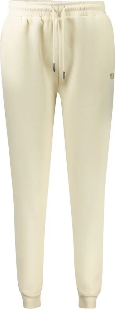 White Cotton Women's Sweatpant
