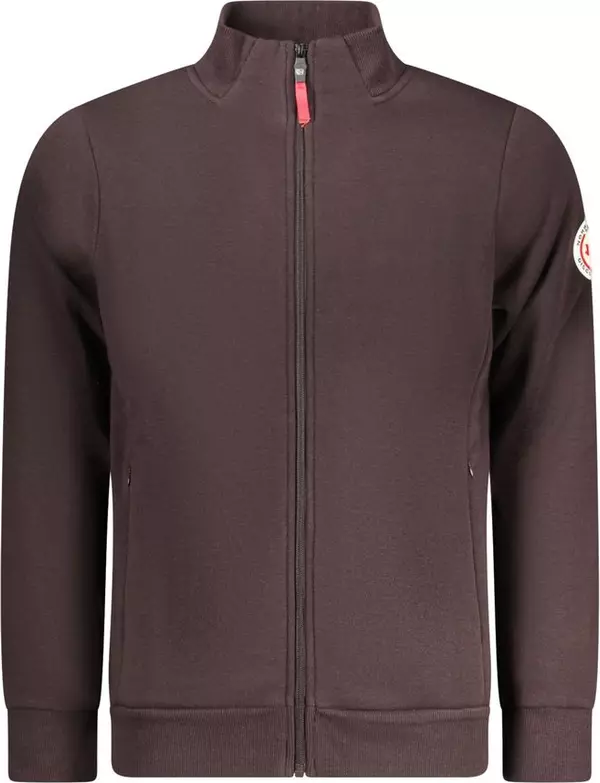 Marrone Cotton Men Sweatshirt
