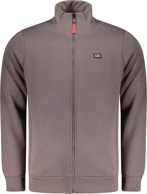 Marrone Cotton Men Sweatshirt
