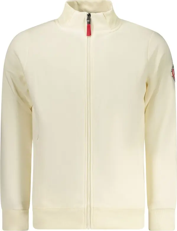 White Cotton Men's Sweatshirt