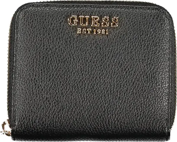 Nero Poliuretano Women Wallet