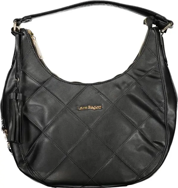 Black PVC Women Handbag