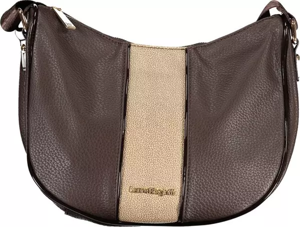 Marrone PVC Women Handbag