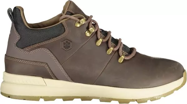 Marrone Leather Men Ankle Boot