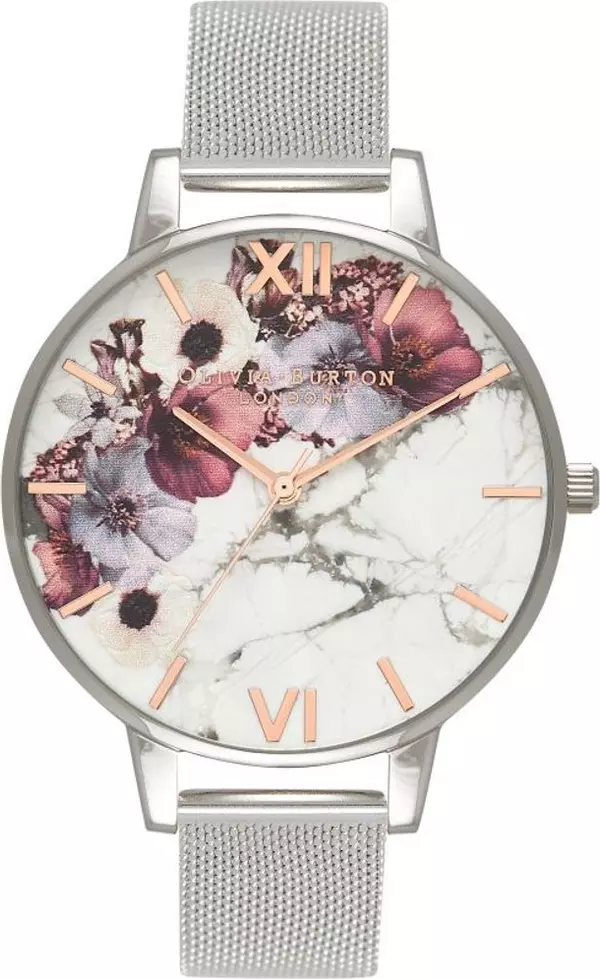 Silver Stainless Steel Dress Watch