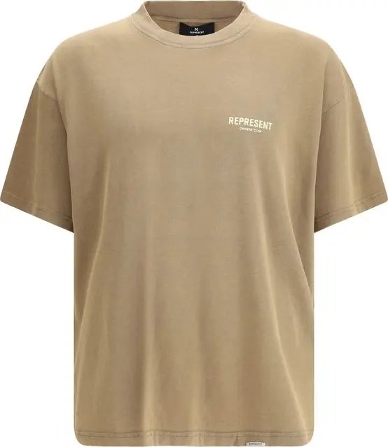 Brown Cotton T-Shirt