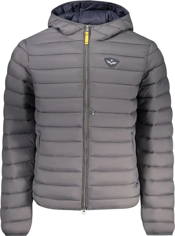 Grigio Poliammide Mens Jacket