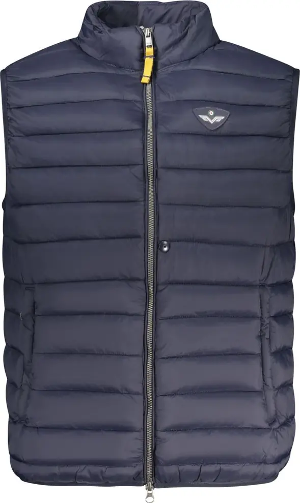 Blue Polyamide Men's Jacket