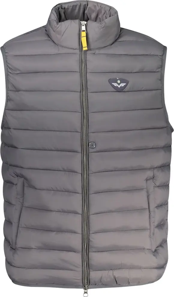 Grigio Poliammide Men's Jacket