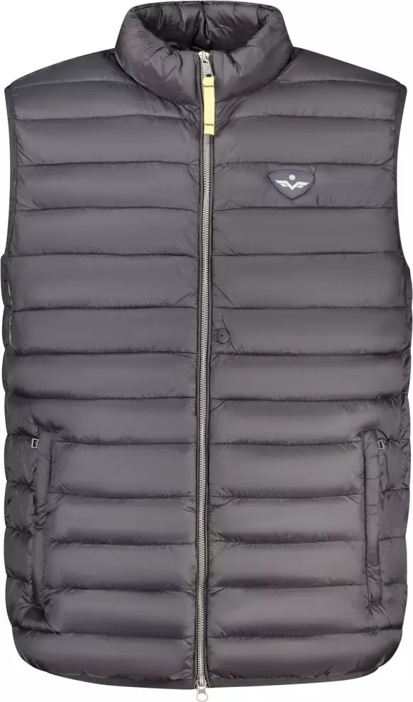 Black Polyamide Men's Jacket