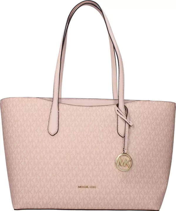 Pink Fabric Shoulder Bag