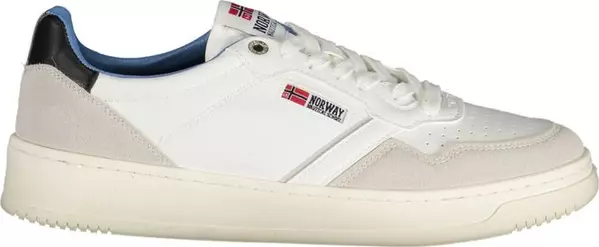 Bianco Polyurethane Men Sneaker