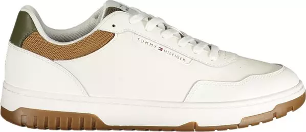 Bianco Poliuretano Men Sneaker