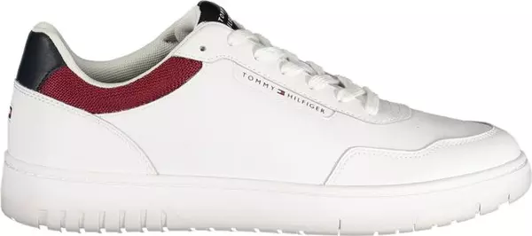 Bianco Polyurethane Men Sneaker