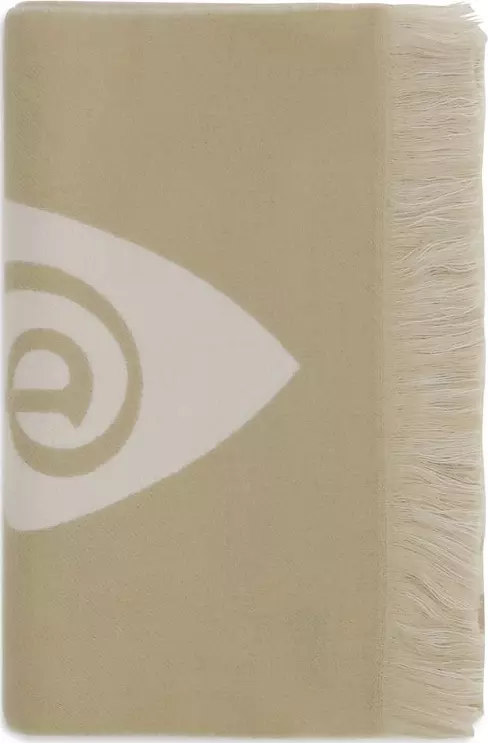 Beige Wool Scarf