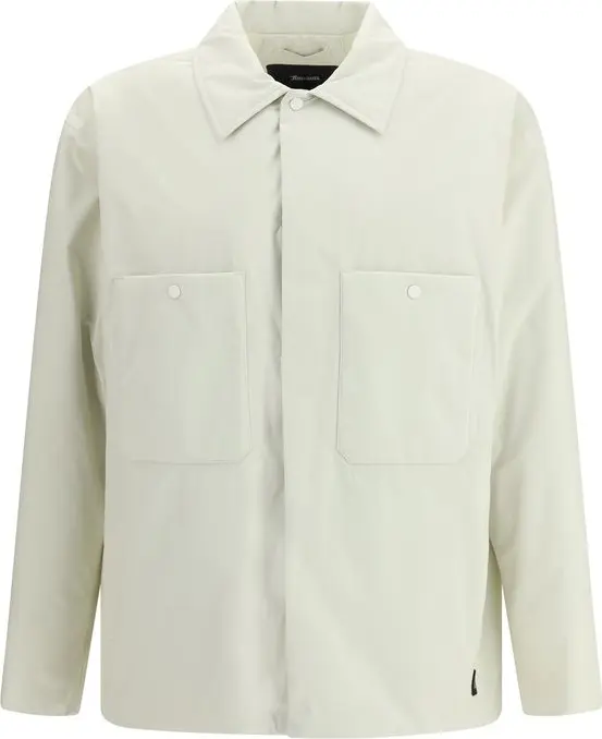 Beige Nylon Coat