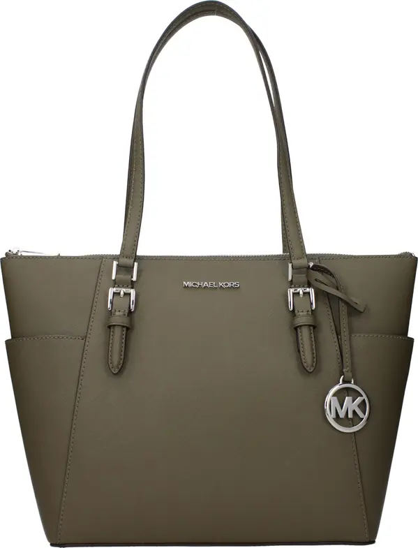 Green Leather Shoulder Bag