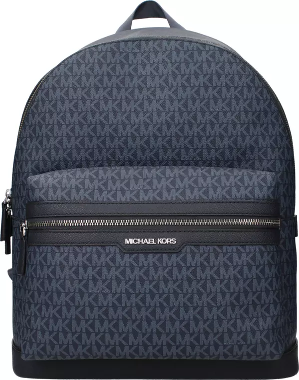 Blue Fabric Backpack