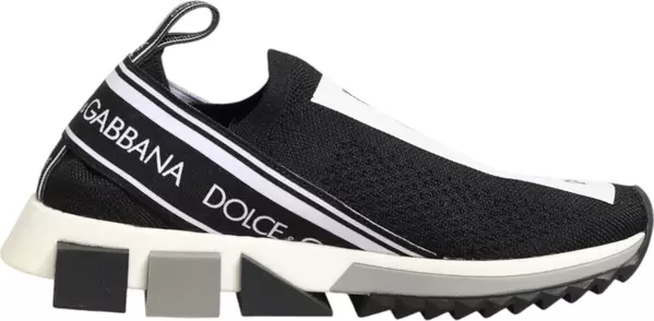 Black Logo Low Top Sorrento Sneakers Shoes