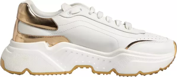 White Gold Daymaster Low Top Sneakers Shoes