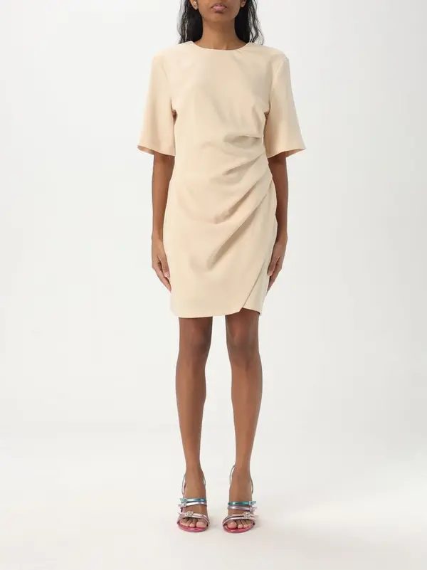 Multicolor Crepe Casual Dress
