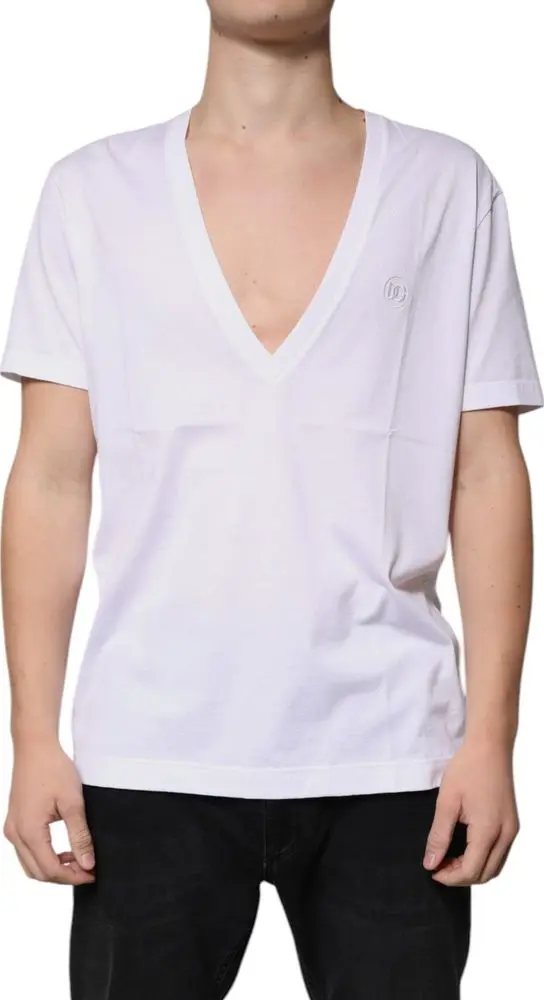 White Cotton T-Shirt