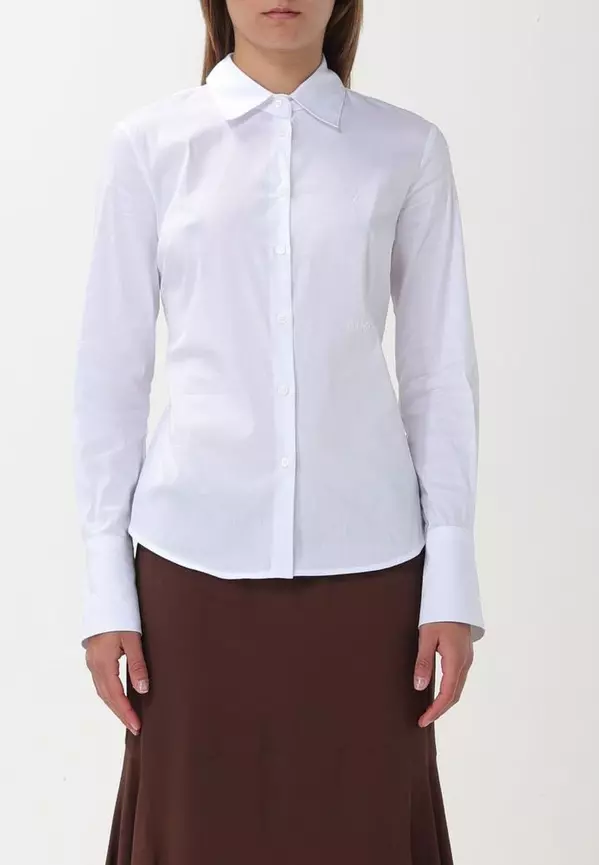 White Cotton Dress Shirt