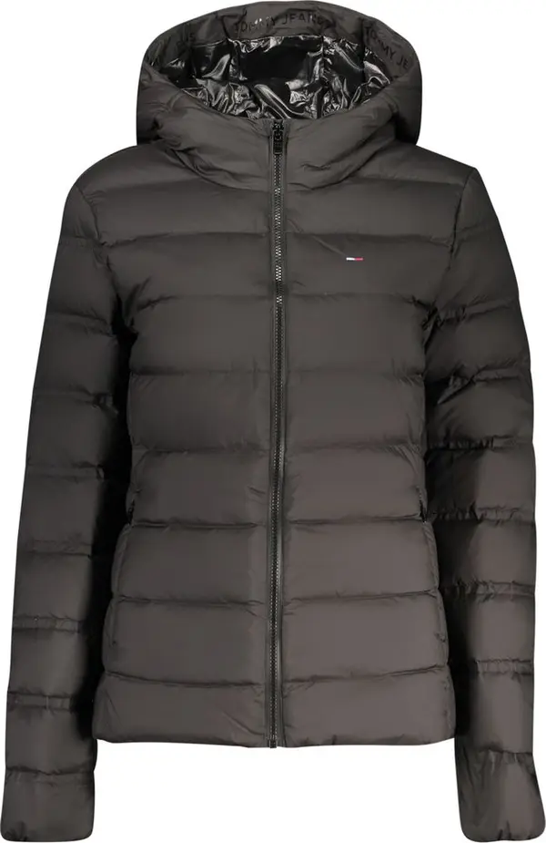 Black Polyester Women's Jacket
