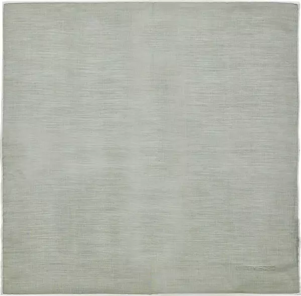 Green Cotton Pocket Square