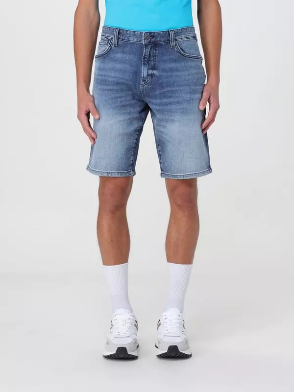 Blue Denim Shorts