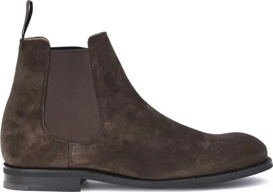 Brown Calf Leather Bos Taurus Chelsea Boots