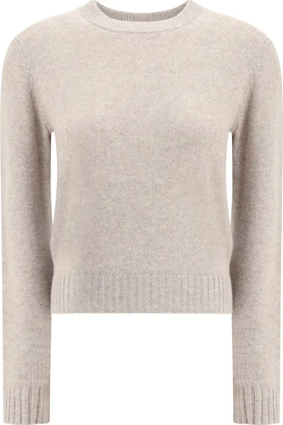 Beige Cashmere Cashmere Sweater