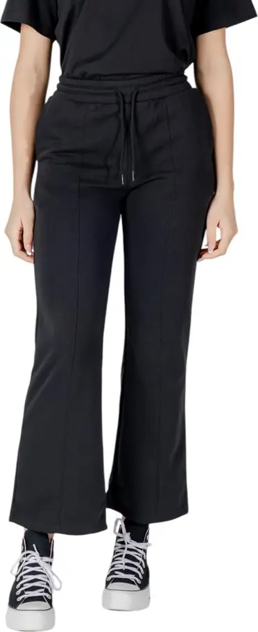 Black Cotton Joggers (Workout Pants)