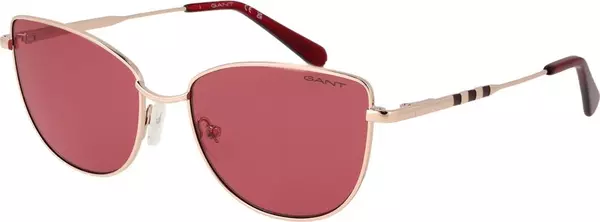 Rose Gold Metal Sunglasses