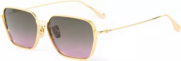 Gold Titanium Sunglasses