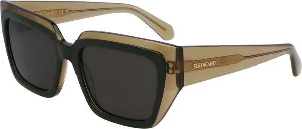 Bicolor Acetate Sunglasses