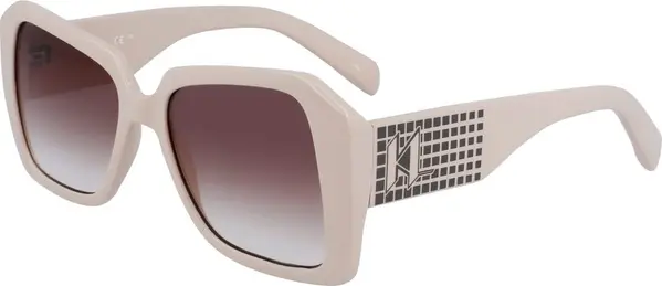 White Injected Sunglasses