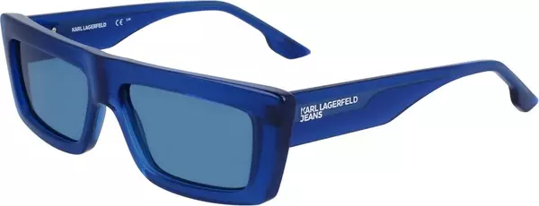 Blue Injected Sunglasses