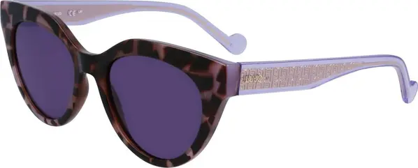 Purple Injected Sunglasses